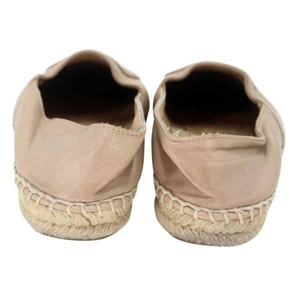 Chanel Embroidered Espadrille 37 Leather CC Cap Toe Flats CC-0803N-0006 - Picture 10 of 12